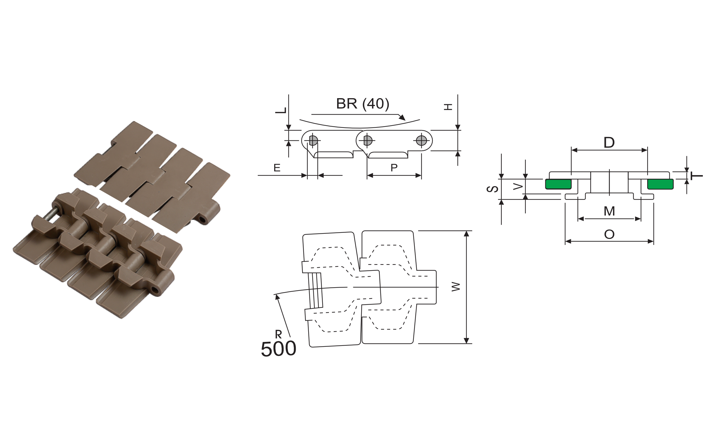 Conveyor Products: Regina, Rexnord and Intralox