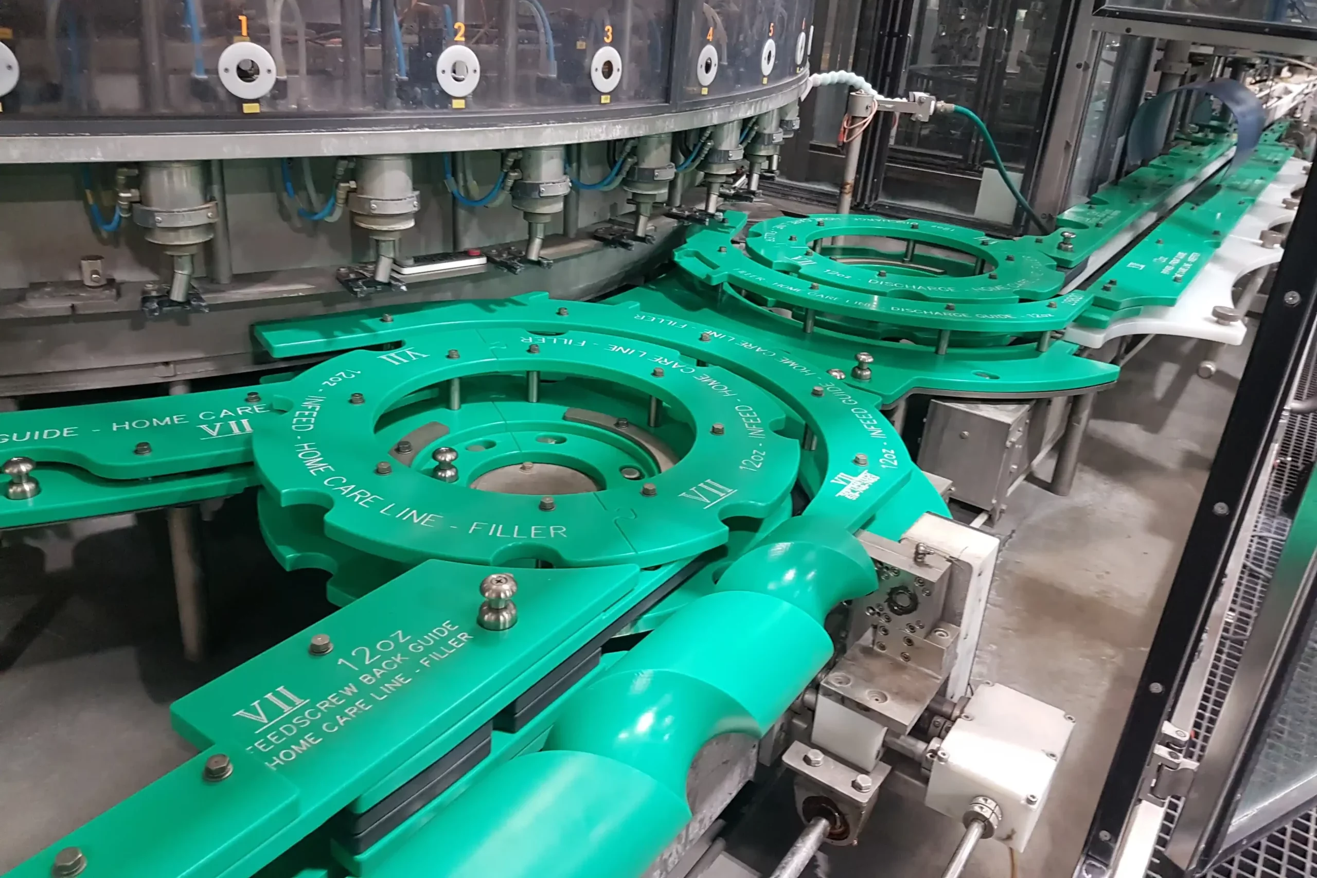 Quick Change Parts for Filler capper